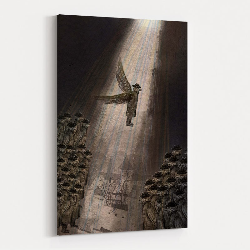 The Traveler - Escape by Lisha Sun wall art