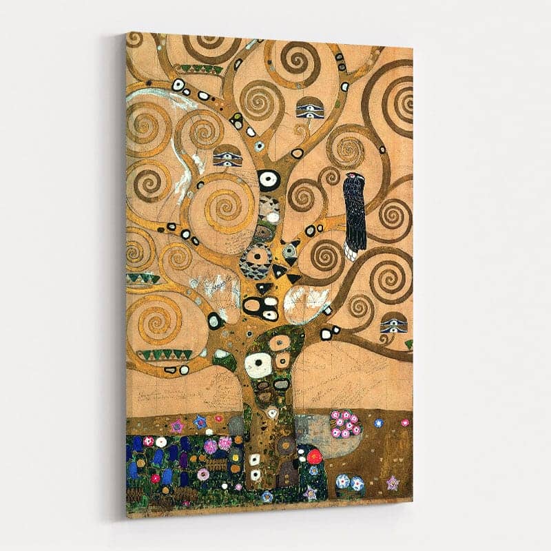 The Tree of Life Stoclet Frieze by Gustav Klimt wall art