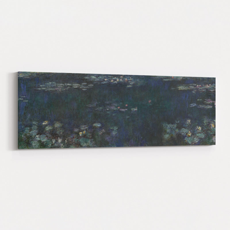 The Water Lilies - Green Reflections 1914-1926 by Claude Monet wall art