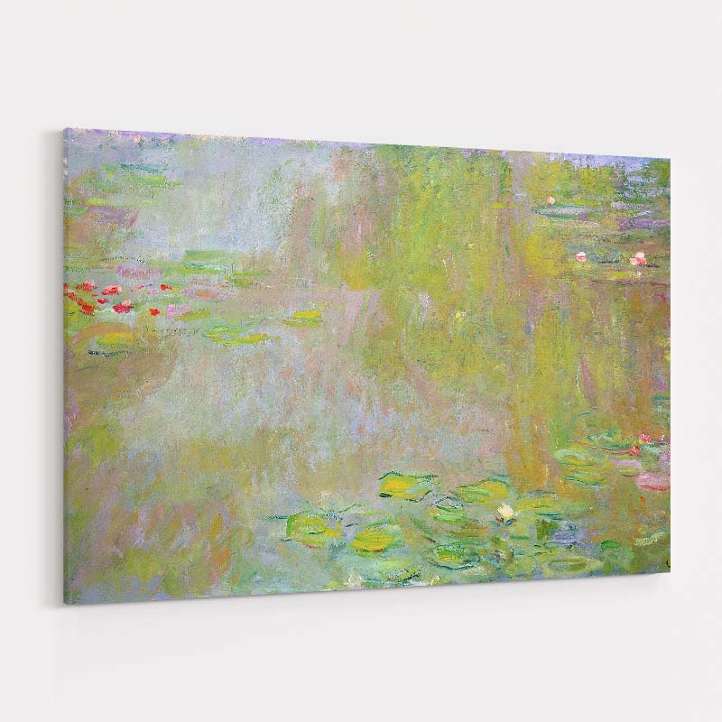 The Water-Lilies Pond 1917-1919 II by Claude Monet wall art