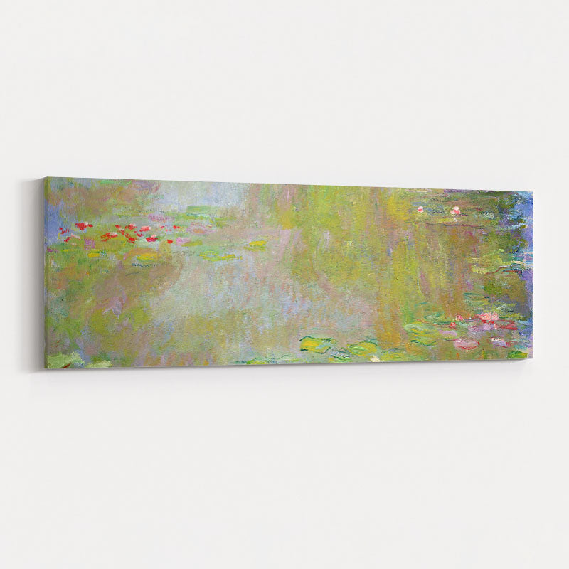 The Water-Lilies Pond 1917-1919 by Claude Monet wall art