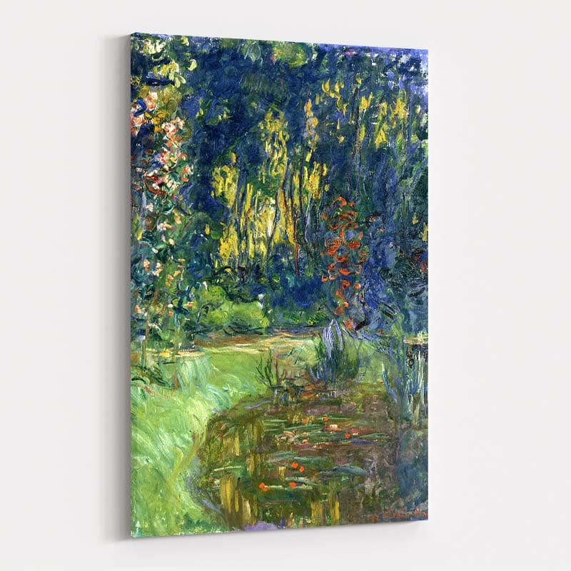 The Water-Lily Pond at Giverny 1917 by Claude Monet wall art