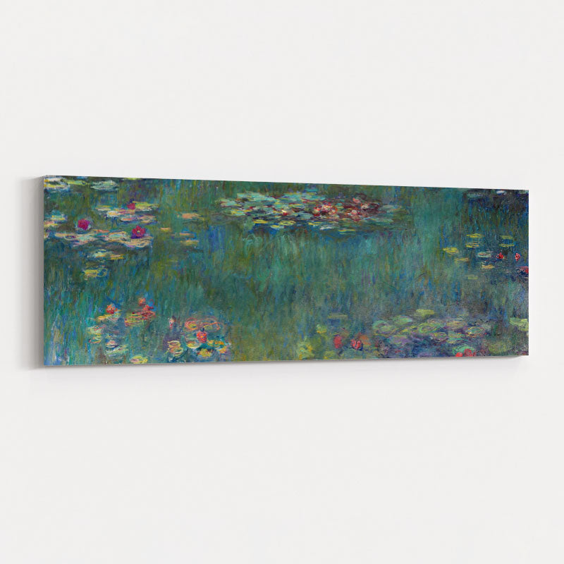 The Water-Lily Pond, Green Reflections 1920-1926 II by Claude Monet wall art