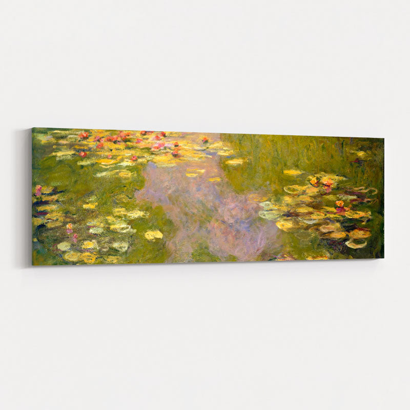 The Water-Lily Pond, Left Panel 1917-1919 II by Claude Monet wall art