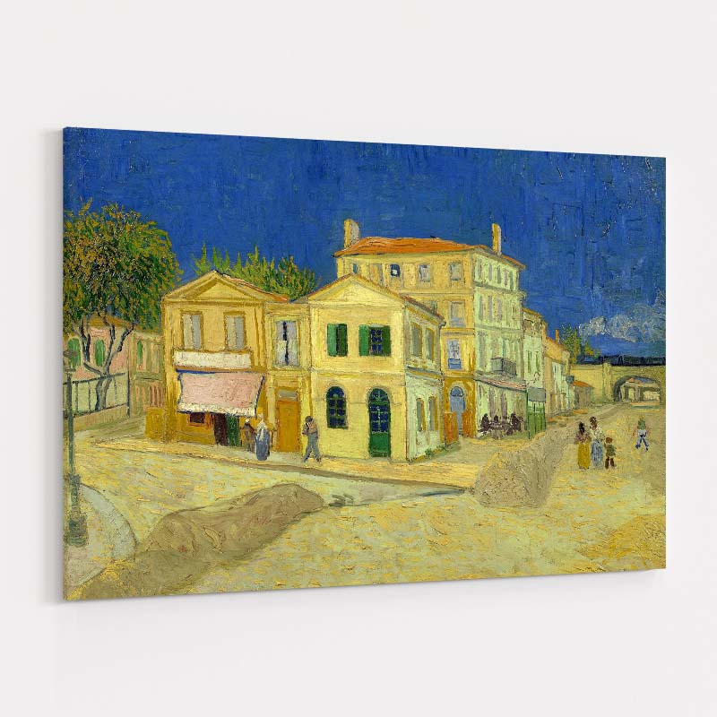 The Yellow House 1888 by Vincent Van Gogh wall art