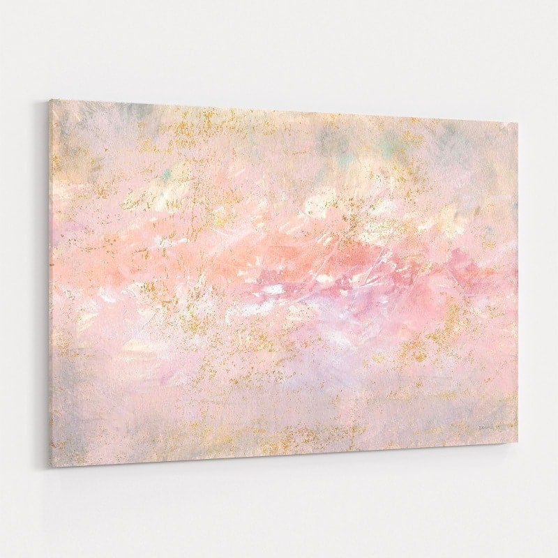 Through Fog Blush And Gold by Danhui Nai wall art