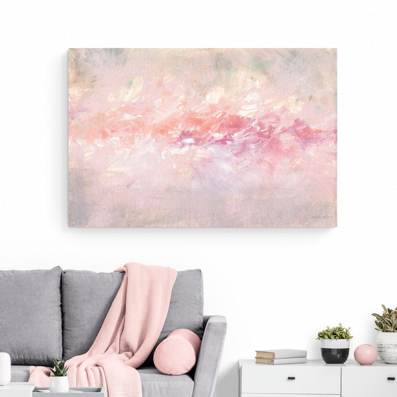 Through Fog by Danhui Nai wall art in a living room