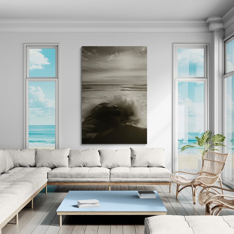 Tides And Waves Triptych I by Alan Majchrowicz wall art from Glam Wall Art
