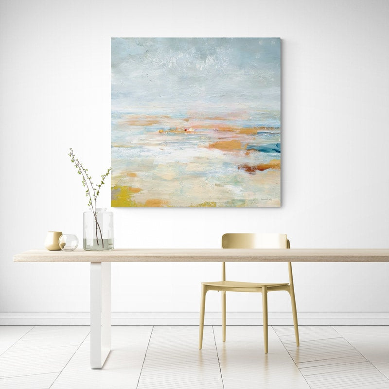 To The Sea by Danhui Nai wall art in a dining room