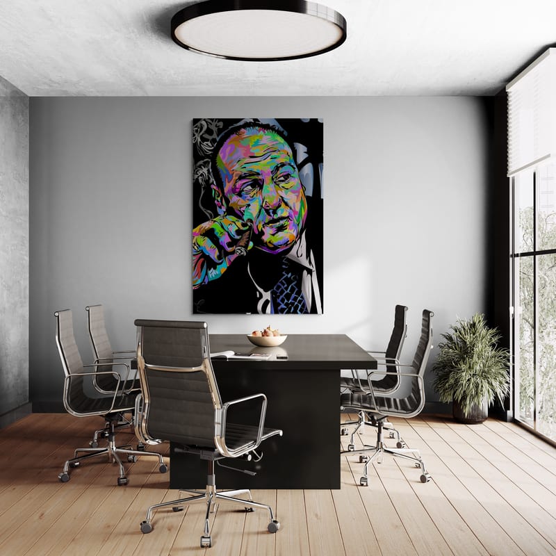 Tony Soprano 2024 by Technodrome1 wall art from Glam Wall Art
