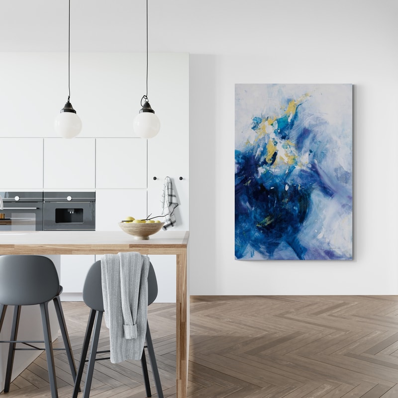 Top Of The Wave by Danhui Nai wall art from Glam Wall Art