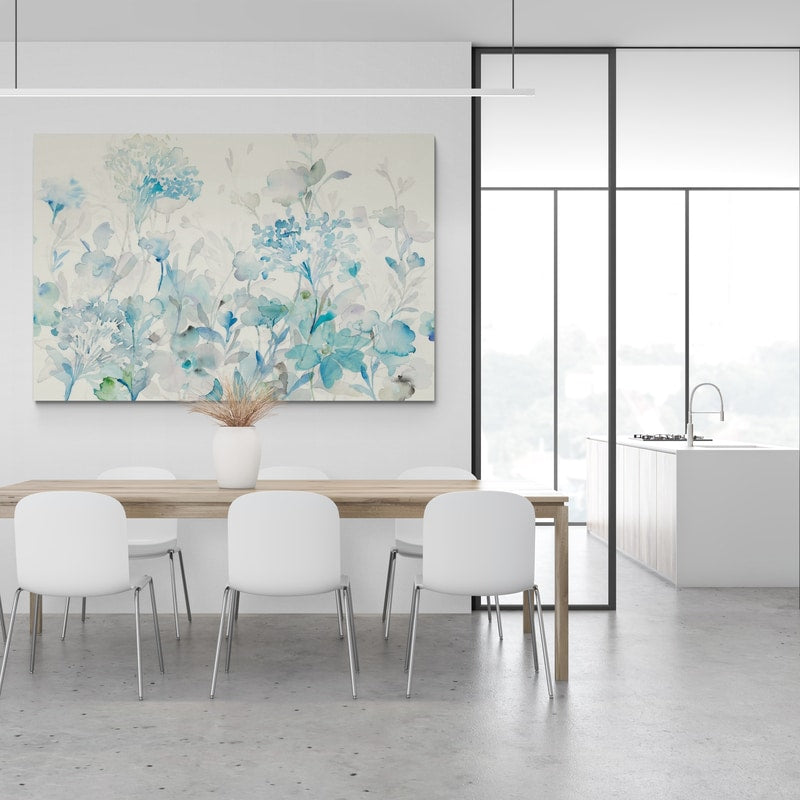 Translucent Garden Blue by Danhui Nai wall art from Glam Wall Art