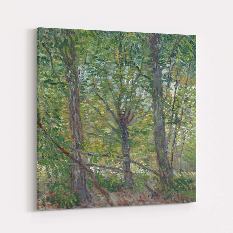 Trees and Undergrowth 1887 by Vincent Van Gogh wall art