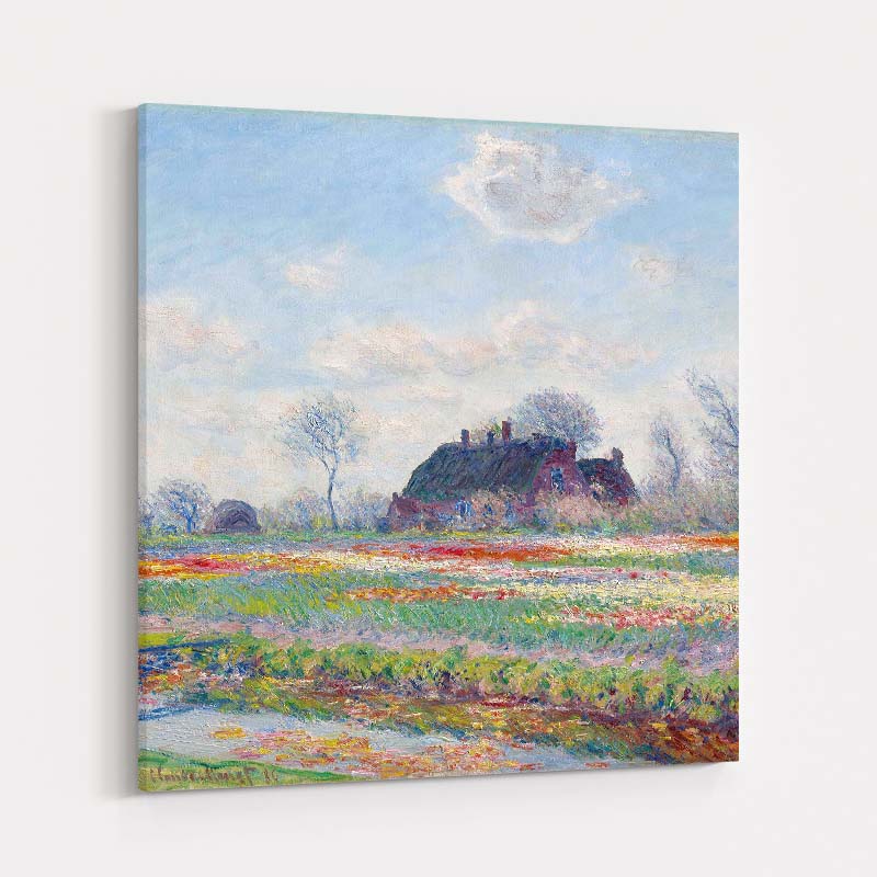 Tulip Fields at Sassenheim 1886 II by Claude Monet wall art