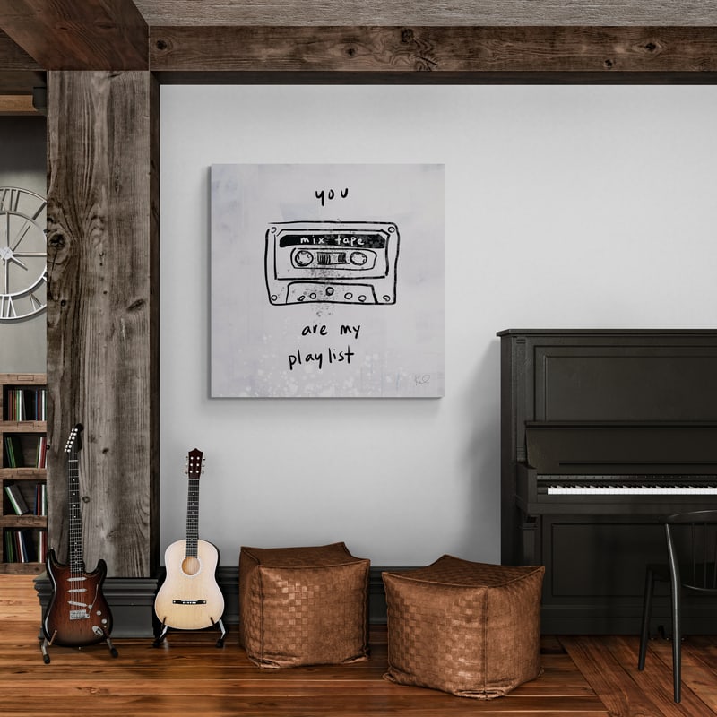 Turn It Up II by Kent Youngstrom wall art from Glam Wall Art
