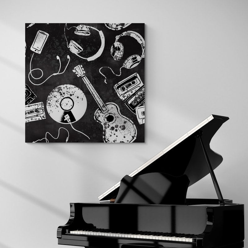 Turn It Up Pattern Ib by Kent Youngstrom wall art from Glam Wall Art