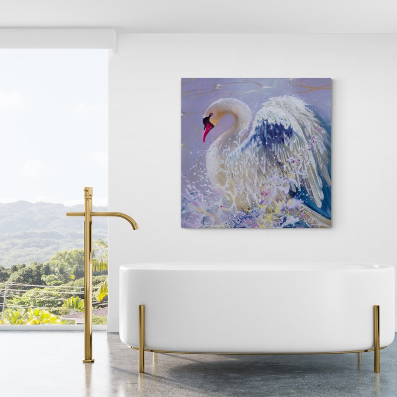 Turned a Beautiful I by Marina Strijakova wall art from Glam Wall Art