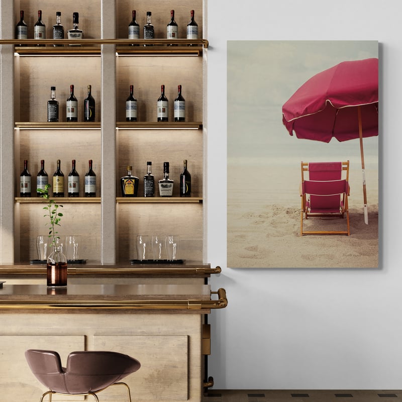 Under the Umbrella I by Elizabeth Urquhart wall art from Glam Wall Art