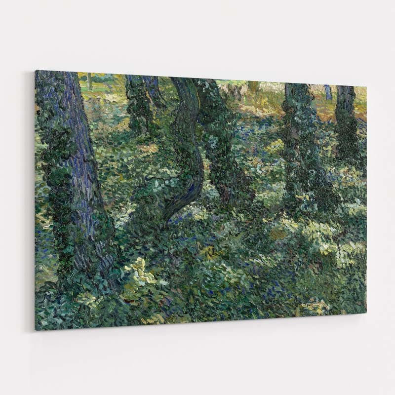 Undergrowth with Ivy 1889 by Vincent Van Gogh wall art