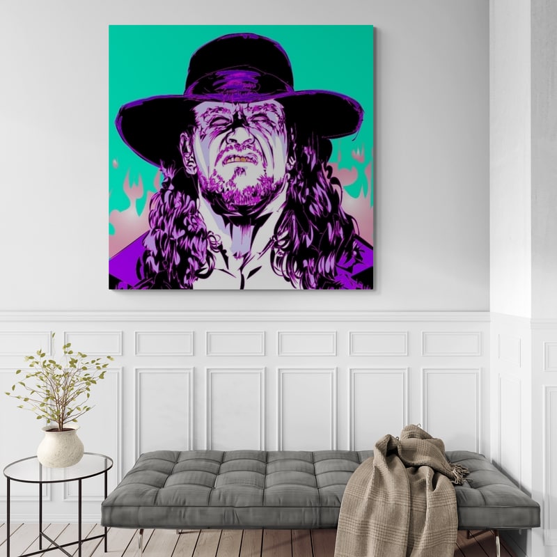 Undertaker 2021 by Technodrome1 wall art from Glam Wall Art