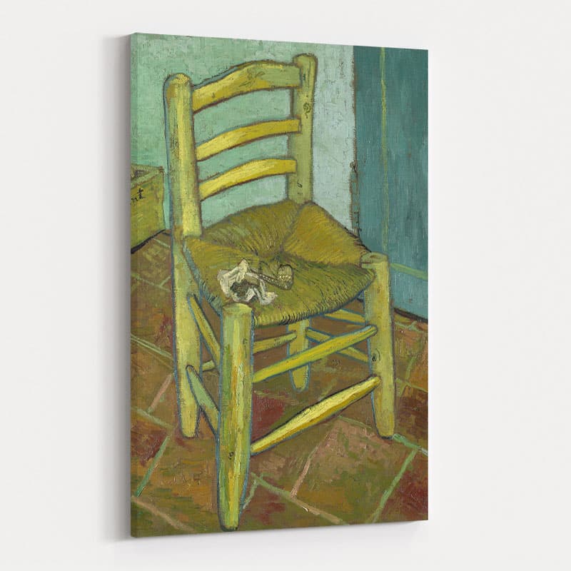 Van Gogh's Chair 1889 by Vincent Van Gogh wall art
