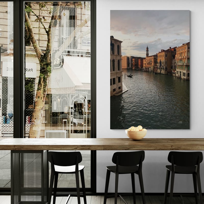 Venizia by Max Blakesberg Studios wall art in a dining room
