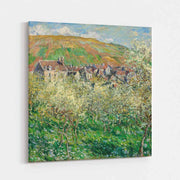 Vetheuil, Flowering Plum Trees 1879 by Claude Monet wall art