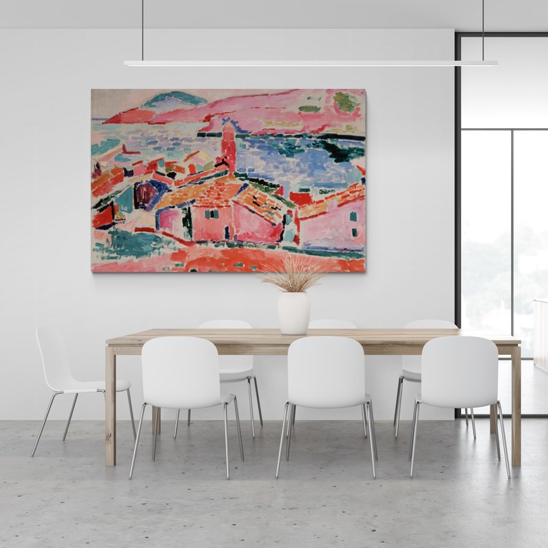 View of Collioure by Henri Matisse wall art from Glam Wall Art