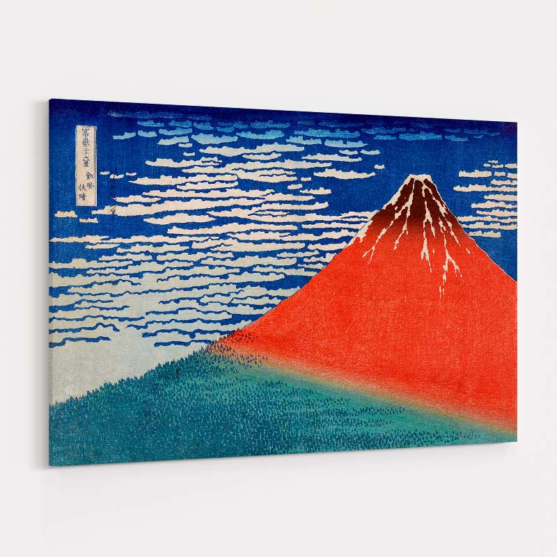View of Mount Fuji in Japan by Katsushika Hokusai wall art