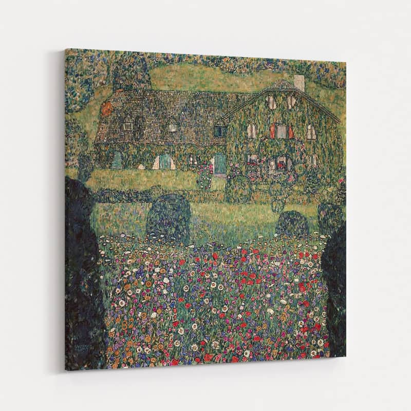 Villa on Attersee by Gustav Klimt wall art