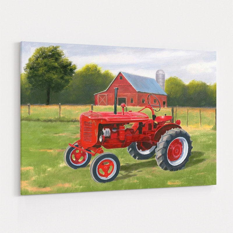 Vintage Tractor by James Wiens wall art