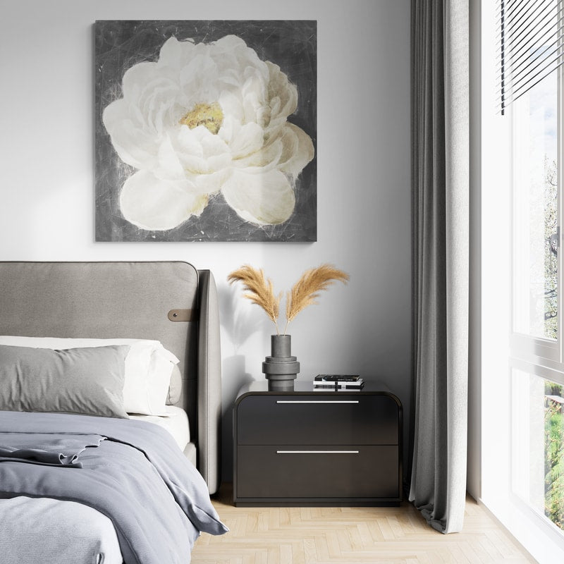 Vivid Floral I White Flower by Danhui Nai wall art from Glam Wall Art