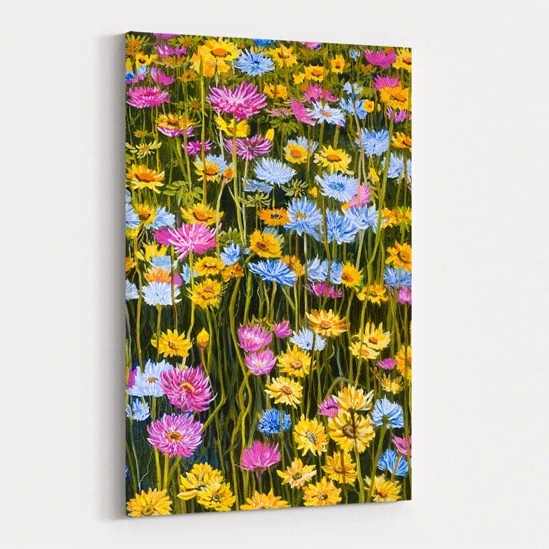 Wall of Flowers by Marina Strijakova wall art