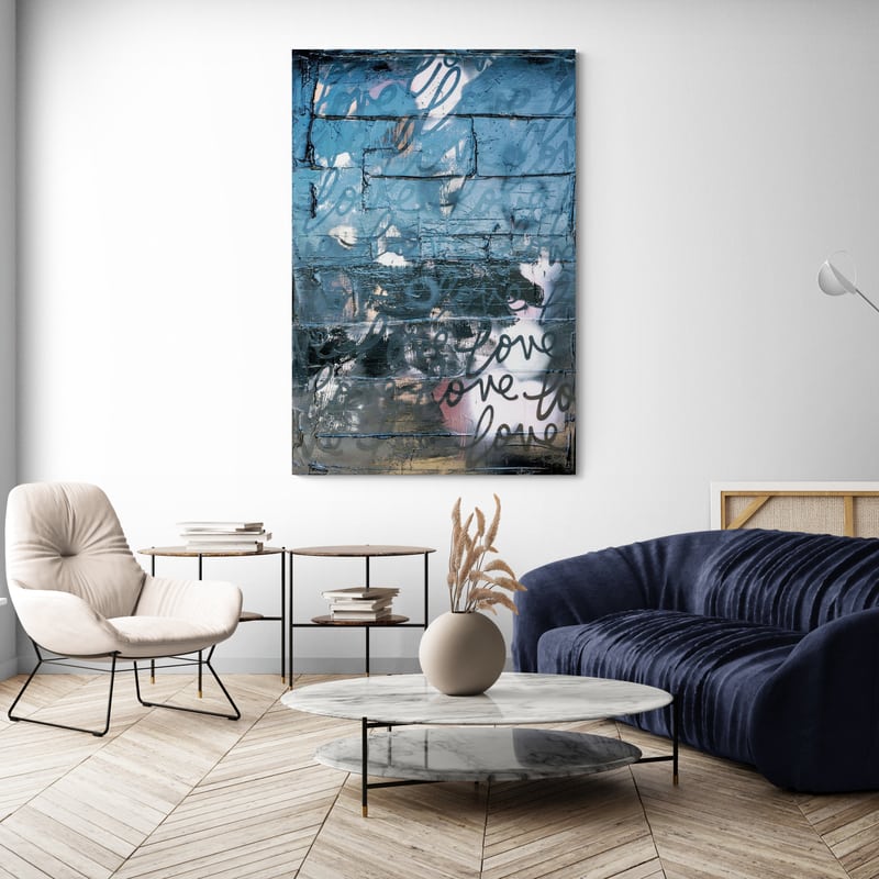 Wall Of Love by Kent Youngstrom wall art from Glam Wall Art