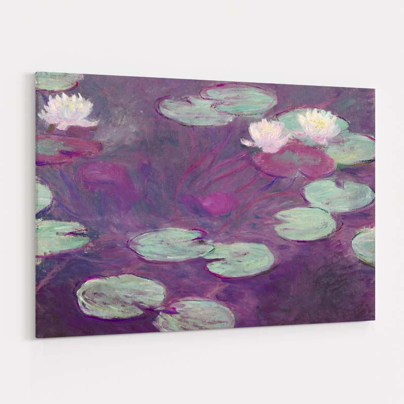 Water Lilies 1897-1899 by Claude Monet wall art
