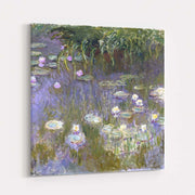 Water Lilies with Weeping Willows 1914-1917 by Claude Monet wall art