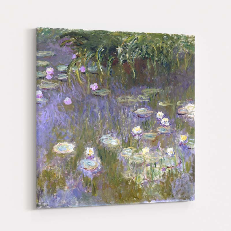 Water Lilies with Weeping Willows 1914-1917 by Claude Monet wall art
