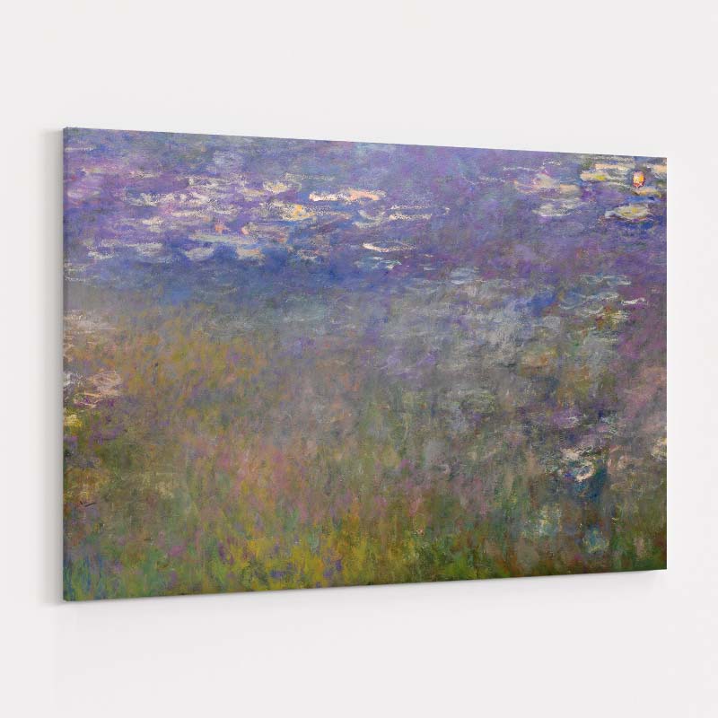 Water Lilies, Agapanthus, Center Panel 1920-1926 II by Claude Monet wall art