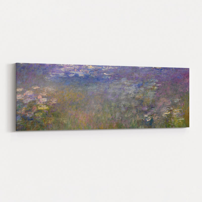 Water Lilies, Agapanthus, Center Panel 1920-1926 by Claude Monet wall art