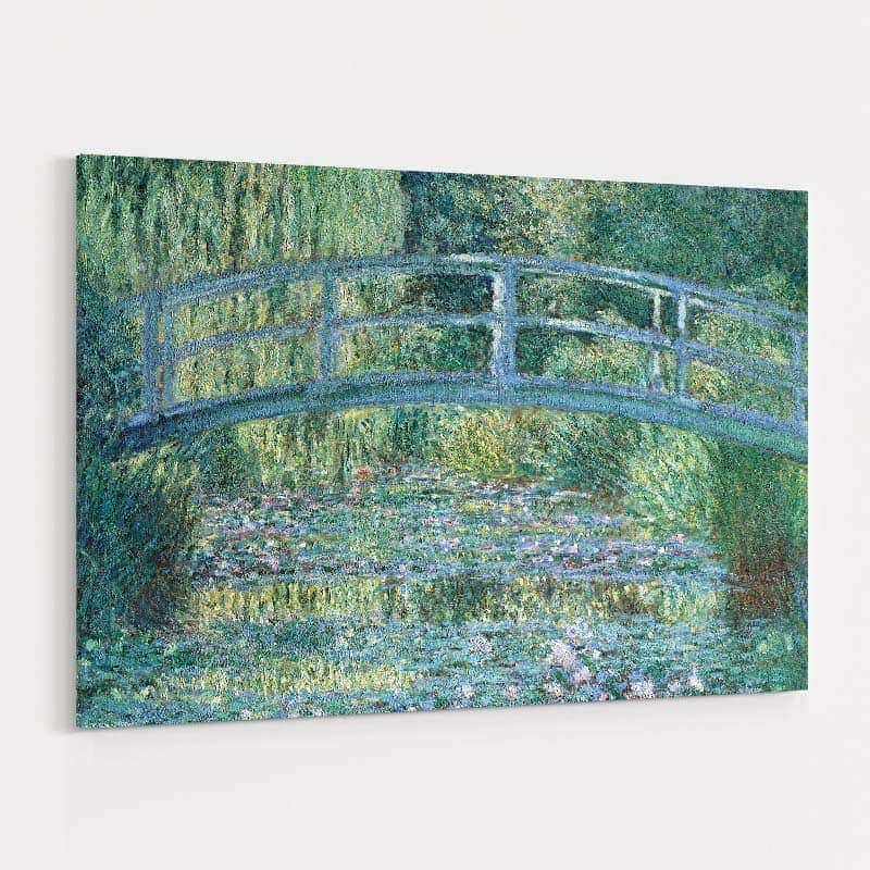 Water Lily Pond, Harmony in Green 1899 II by Claude Monet wall art