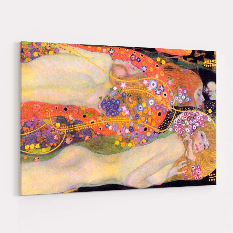 Water Serpents II by Gustav Klimt wall art