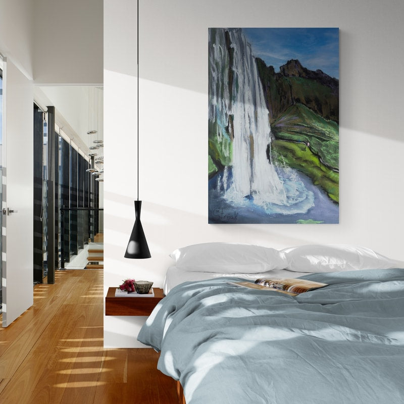 Waterfall by Marina Strijakova wall art from Glam Wall Art