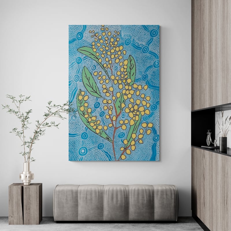 Wattleseed by Julianne Wade wall art from Glam Wall Art
