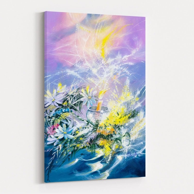 We Stand with Ukraine by Marina Strijakova wall art