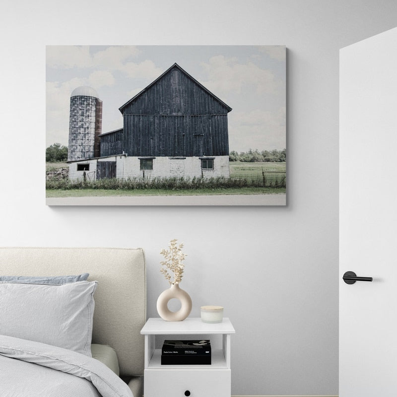 Weathered III Navy Wood by Elizabeth Urquhart wall art from Glam Wall Art