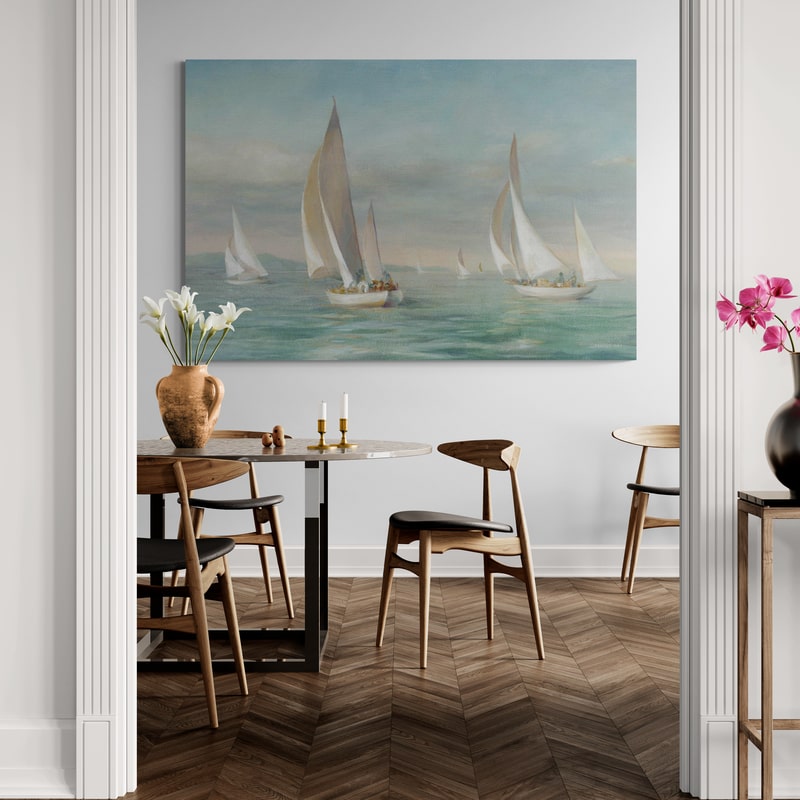 Weekend Sail by Danhui Nai wall art from Glam Wall Art