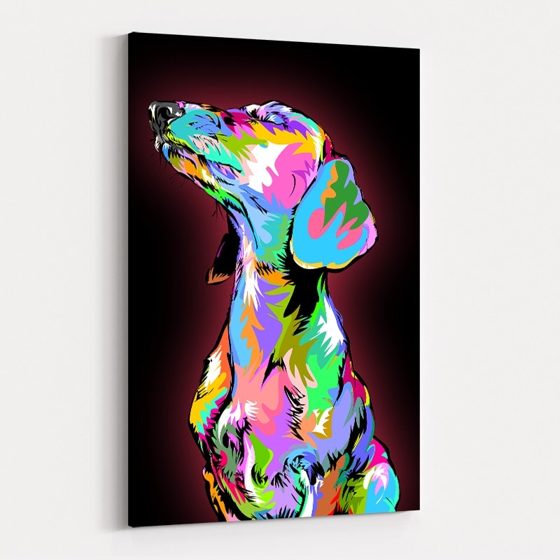Weiner Dog 2024 by Technodrome1 wall art
