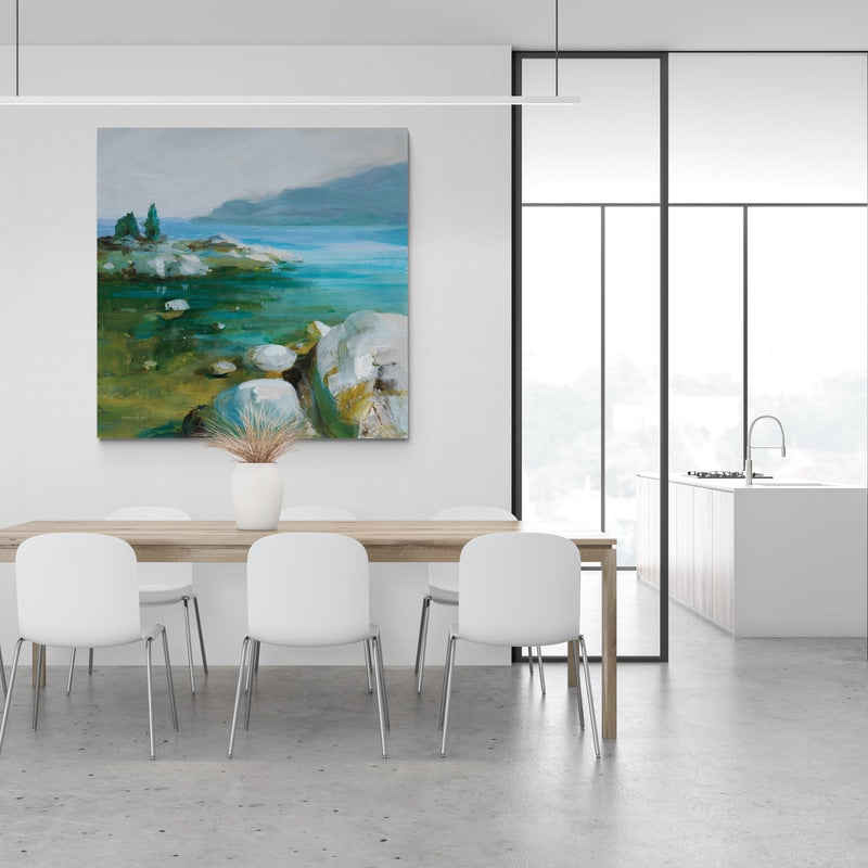 Western Lake I by Danhui Nai wall art from Glam Wall Art