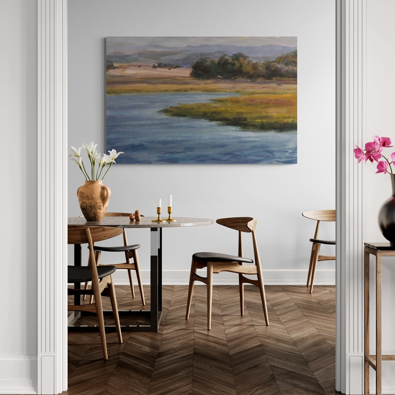 Western Lake by Danhui Nai wall art from Glam Wall Art