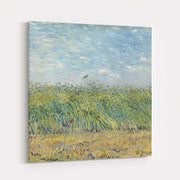 Wheat Field with a Lark 1887 II by Vincent Van Gogh wall art